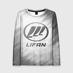 Женский лонгслив Lifan - white gradient
