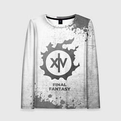 Лонгслив женский Final Fantasy - white gradient, цвет: 3D-принт