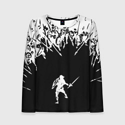 Лонгслив женский И один в поле воин, цвет: 3D-принт