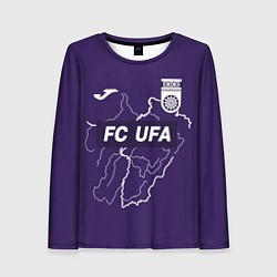 Лонгслив женский FC Ufa - football, цвет: 3D-принт