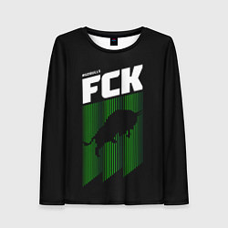 Лонгслив женский FC Krasnodar, цвет: 3D-принт