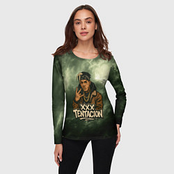 Лонгслив женский XXXTentacion anime, цвет: 3D-принт — фото 2
