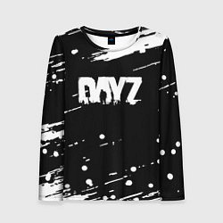 Лонгслив женский Dayz брызги красок, цвет: 3D-принт