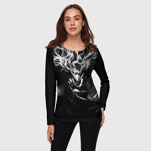 Женский лонгслив Маления - Elden ring / 3D-принт – фото 3