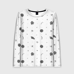 Лонгслив женский Шишки из Бузулукского бора, цвет: 3D-принт