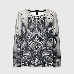 Лонгслив женский Abstract pattern - graffiti, цвет: 3D-принт