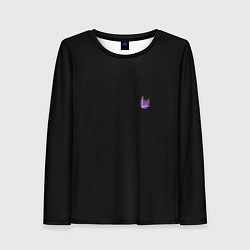 Женский лонгслив Neon forest