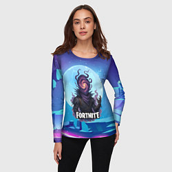 Лонгслив женский Рейвен Fortnite, цвет: 3D-принт — фото 2