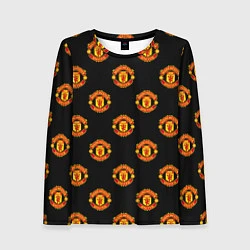 Женский лонгслив Manchester United Pattern