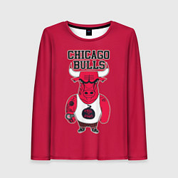 Женский лонгслив Chicago bulls