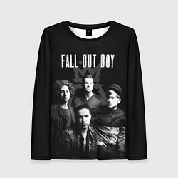 Женский лонгслив Fall out boy band