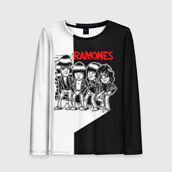 Женский лонгслив Ramones Boys