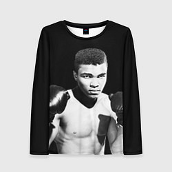 Лонгслив женский Muhammad Ali, цвет: 3D-принт