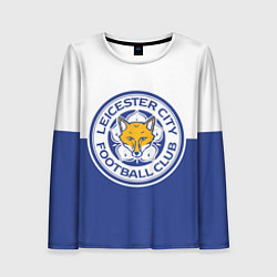 Лонгслив женский Leicester City FC, цвет: 3D-принт