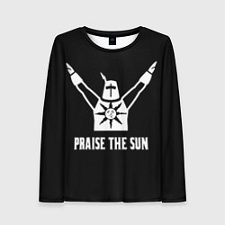 Лонгслив женский Dark souls praise the sun knight Heida, цвет: 3D-принт