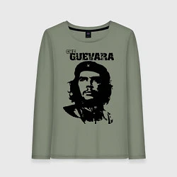 Лонгслив хлопковый женский Che Guevara, цвет: авокадо