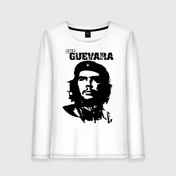 Лонгслив хлопковый женский Che Guevara цвета белый — фото 1