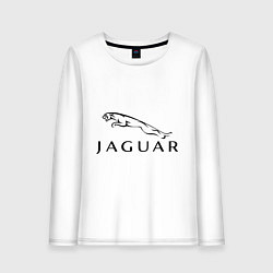 Лонгслив хлопковый женский Jaguar, цвет: белый