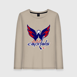 Женский лонгслив Washington Capitals: Ovechkin