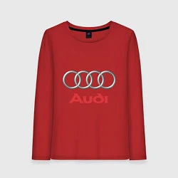 Женский лонгслив Audi