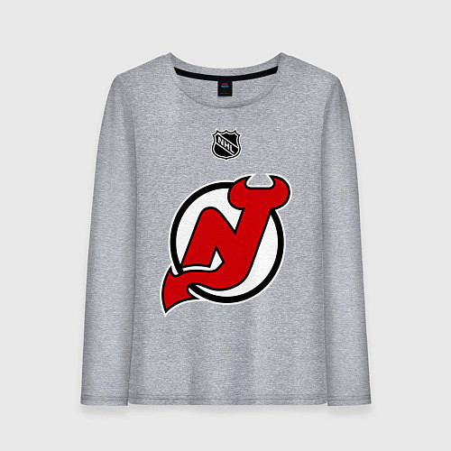 Женский лонгслив New Jersey Devils: Kovalchuk 17 / Меланж – фото 1