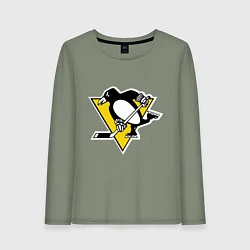 Женский лонгслив Pittsburgh Penguins