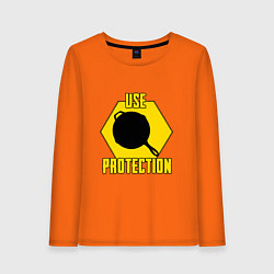 Женский лонгслив Use Protection