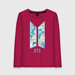 Женский лонгслив BTS Army Floral