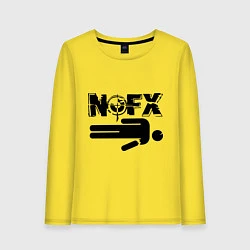 Женский лонгслив NOFX crushman