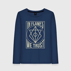 Женский лонгслив In Flames: We Trust