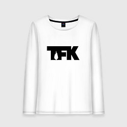 Женский лонгслив TFK: Black Logo