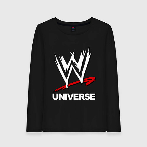 Женский лонгслив WWE universe / Черный – фото 1