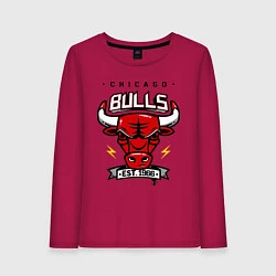 Женский лонгслив Chicago Bulls est. 1966