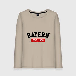 Женский лонгслив FC Bayern Est. 1900