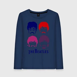 Женский лонгслив The Beatles faces