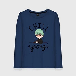 Женский лонгслив Chill Yoongi