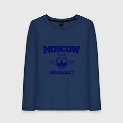 Женский лонгслив MGU Moscow University