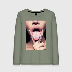 Женский лонгслив Кунилингус
