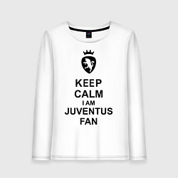 Женский лонгслив Keep Calm & Juventus fan