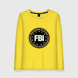 Женский лонгслив FBI Departament