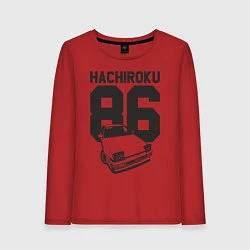 Женский лонгслив Toyota AE86 Hachiroku