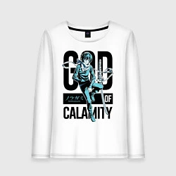 Женский лонгслив God of Calamity
