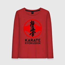 Женский лонгслив Karate Kyokushin