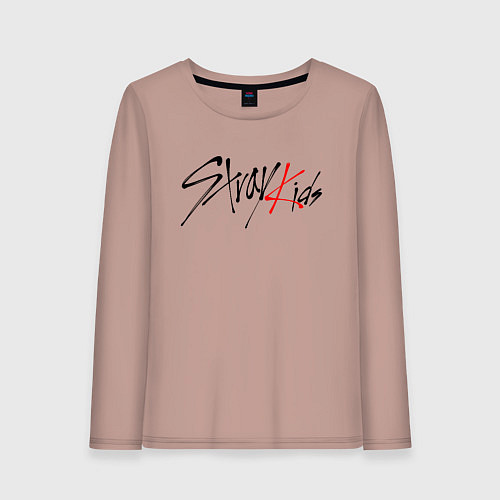 Женский лонгслив STRAY KIDS FELIX / Пыльно-розовый – фото 1