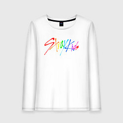 Женский лонгслив STRAY KIDS АВТОГРАФЫ