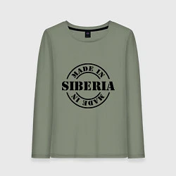 Женский лонгслив Made in Siberia