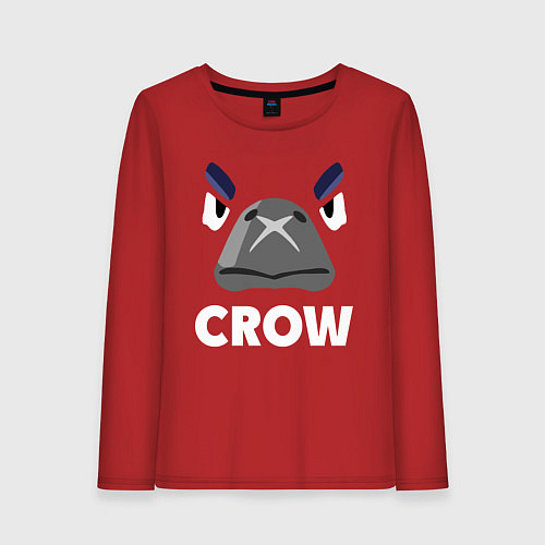 Женский лонгслив Brawl Stars CROW / Красный – фото 1