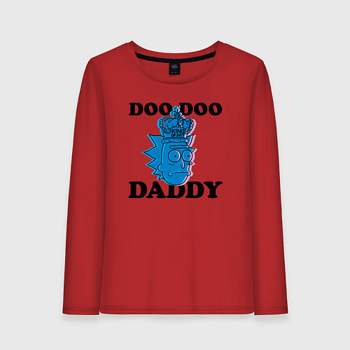 Женский лонгслив DOO DOO DADDY / Красный – фото 1