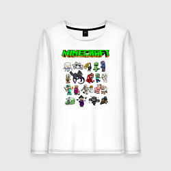 Женский лонгслив Minecraft
