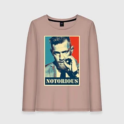 Женский лонгслив Notorious